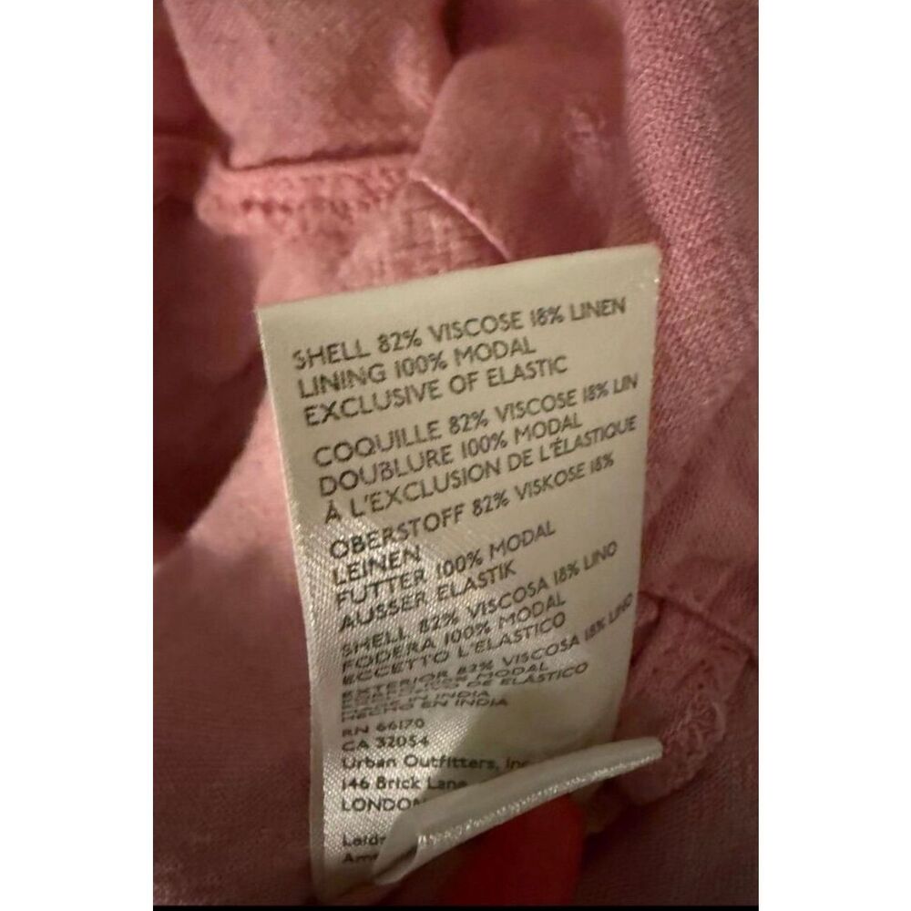 NWT Free People String Of Hearts Maxi Dress Smocked V Neck Buttondown size L - Picture 7 of 7
